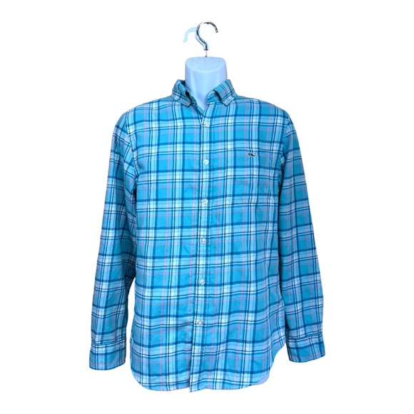 SzS Slim Fit Tucker Vineyard Vines Button Down Long Sleeve - Picture 3 of 6